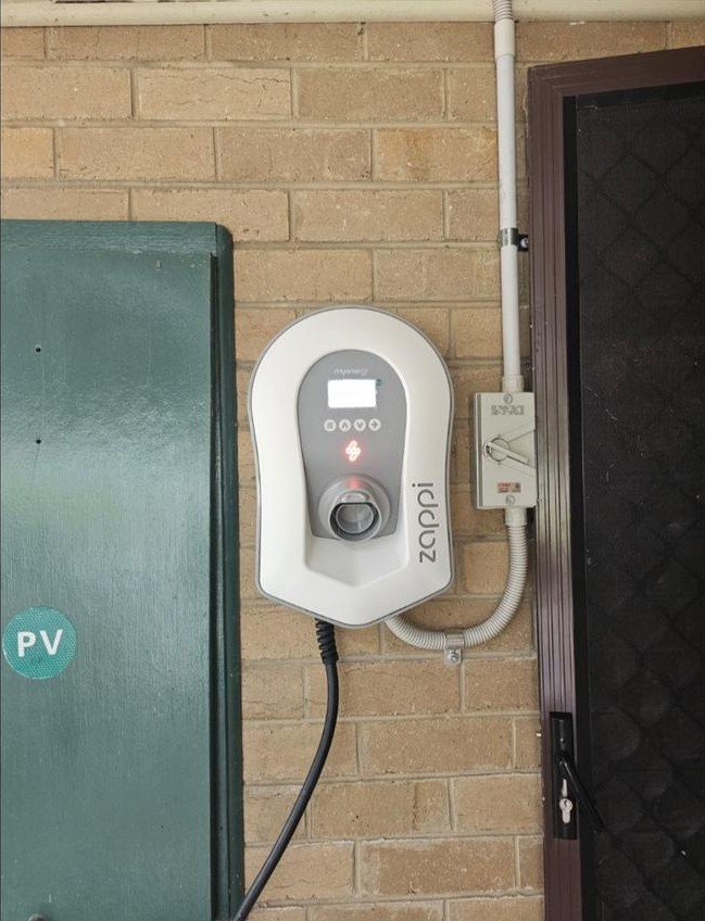 EV charger installation